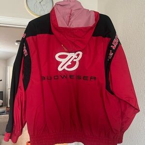 Super cute racer type jacket. Am willing to go lower on price.